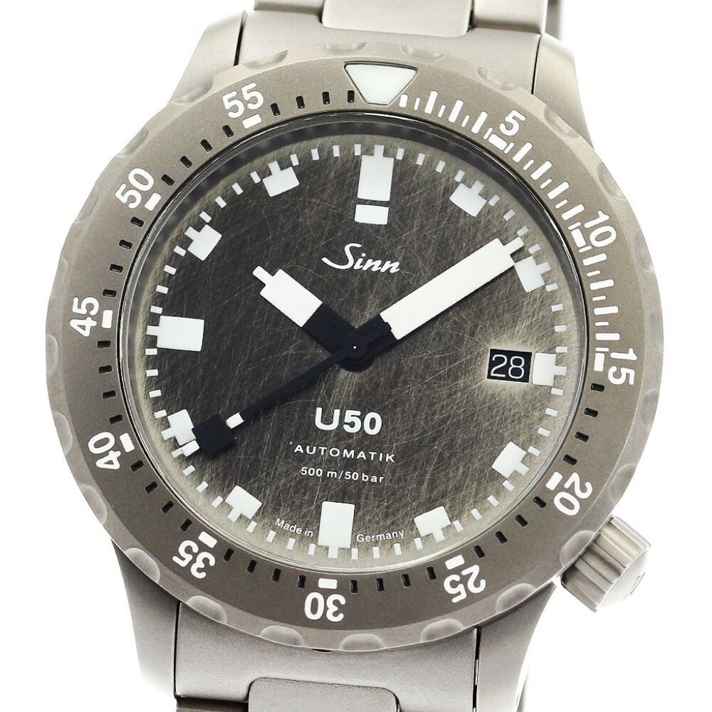 Sinn U50 Date Limited to 1000 pieces gray Dial Automatic Men's Watch_896542